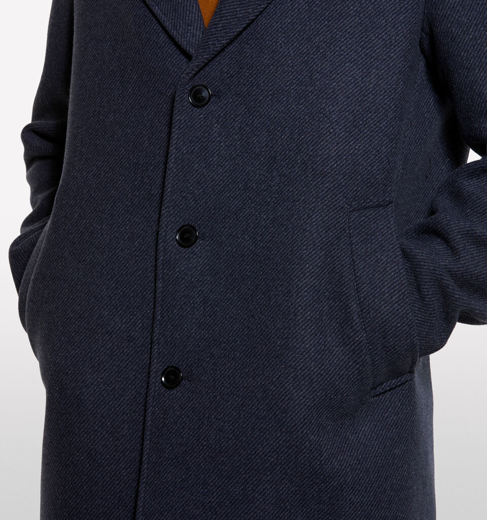 Cappotto monopetto grigio scuro - cappotti da uomo - Nero | Sisley image number 4